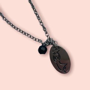 double sided charm necklace